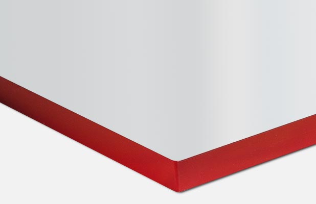 Versiegelte Rückseite Acrylglas Versiegelte Rückseite Acrylglas
